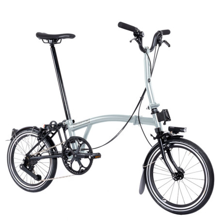 Vélo pliant Brompton P Line Explore - 12 vitesses - guidon M